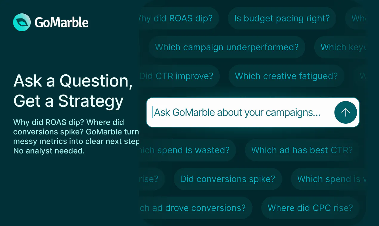 GoMarble : AI agent for Paid Media Teams | Product Hunt