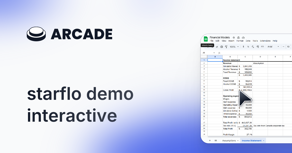 StarFlo - Main product screenshot demonstrating key features and user interface