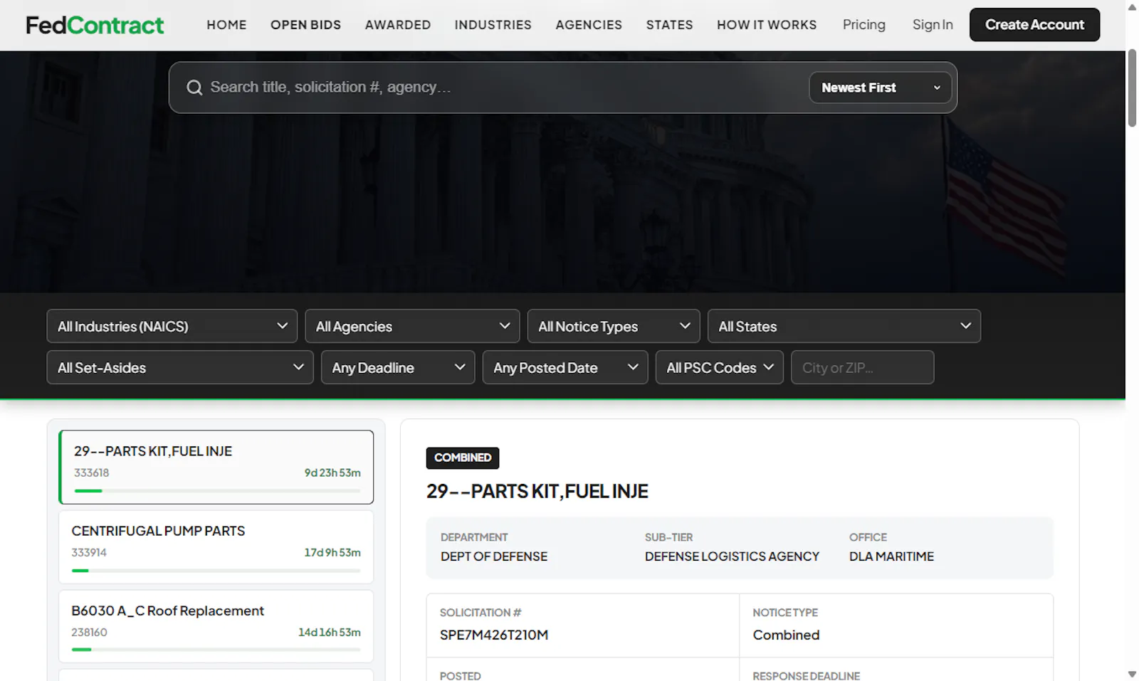 FedContract screenshot 3