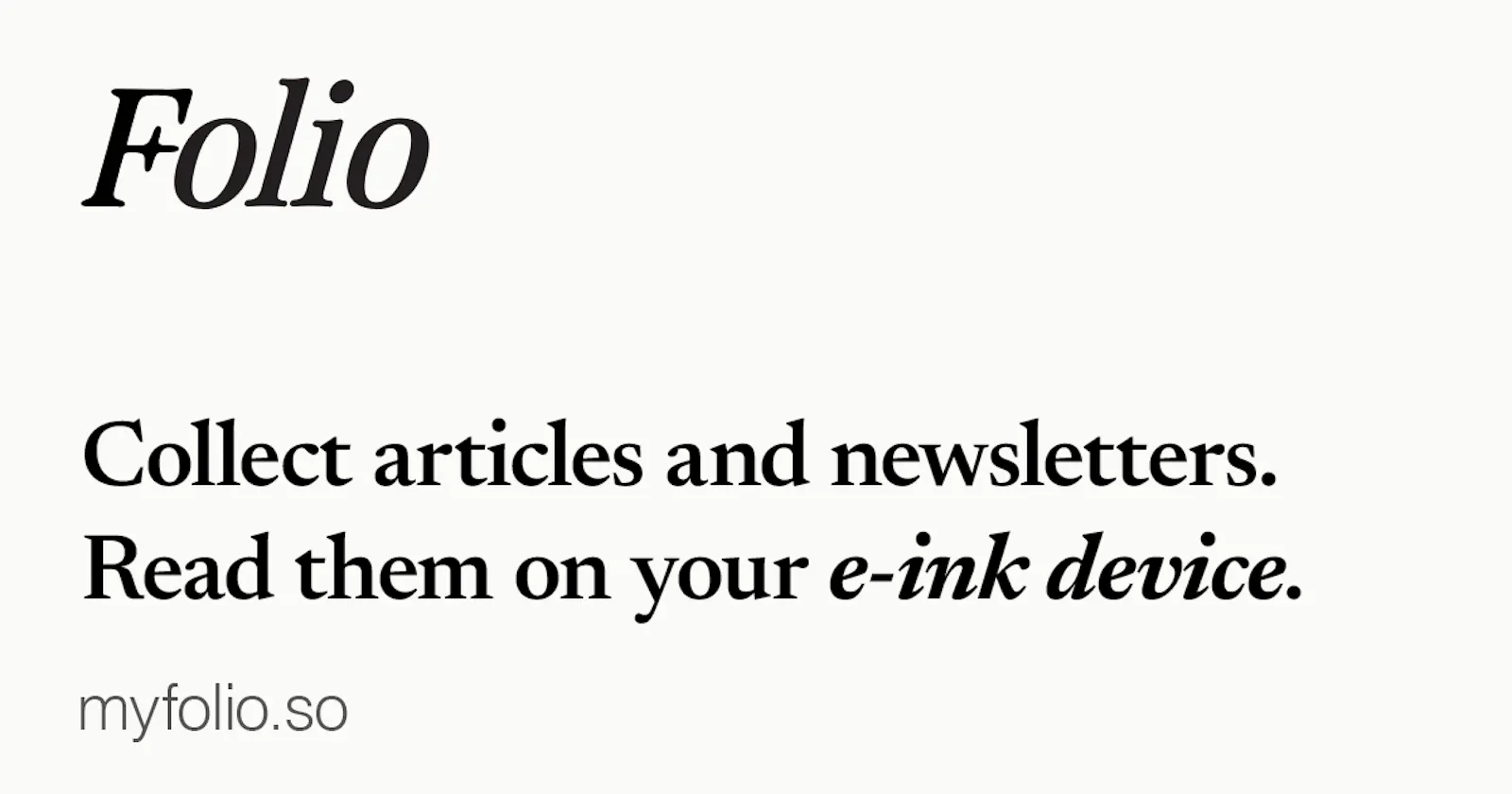 Folio screenshot 2