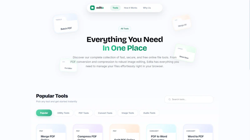 Edita.tools screenshot 3