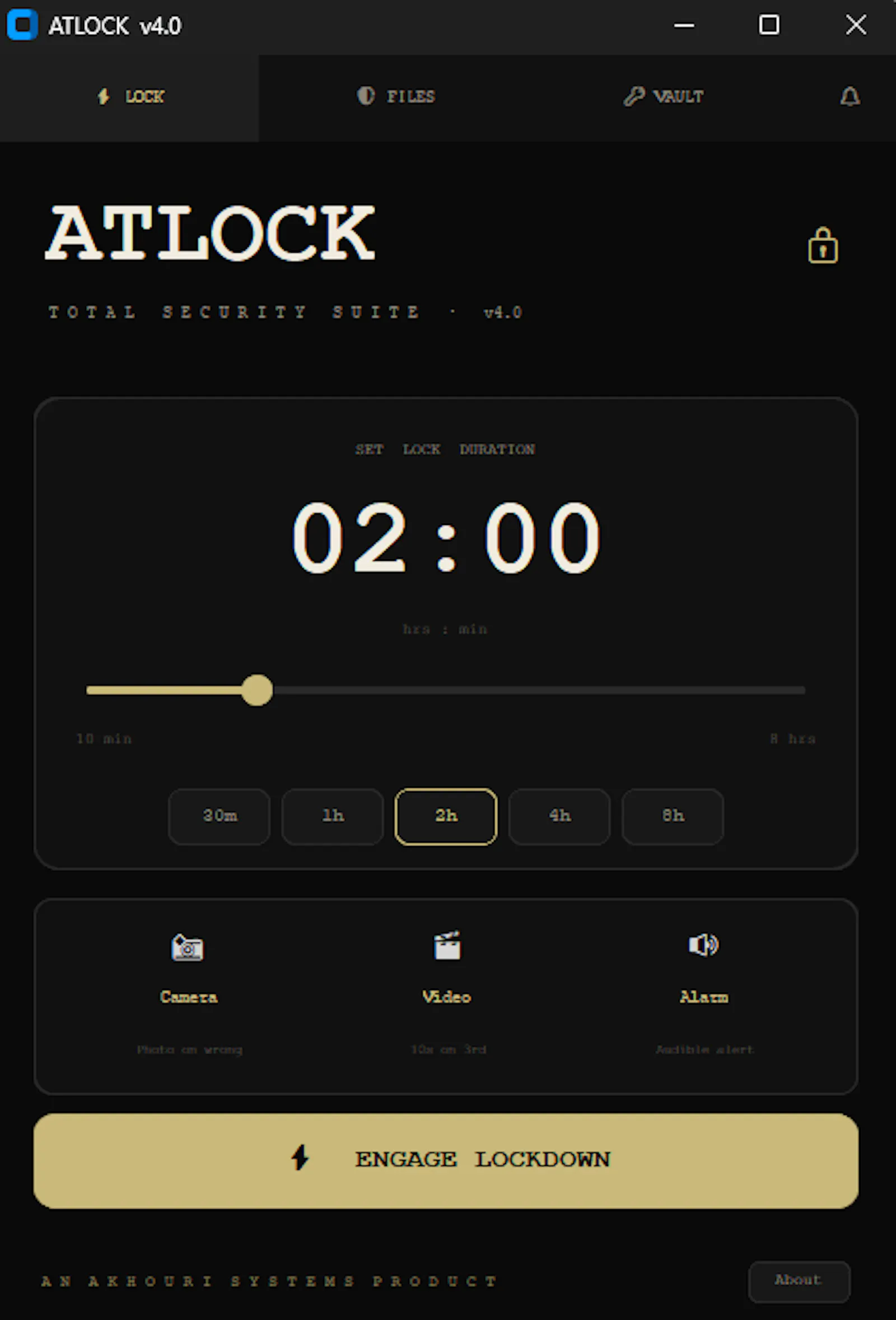 ATLOCK screenshot 2