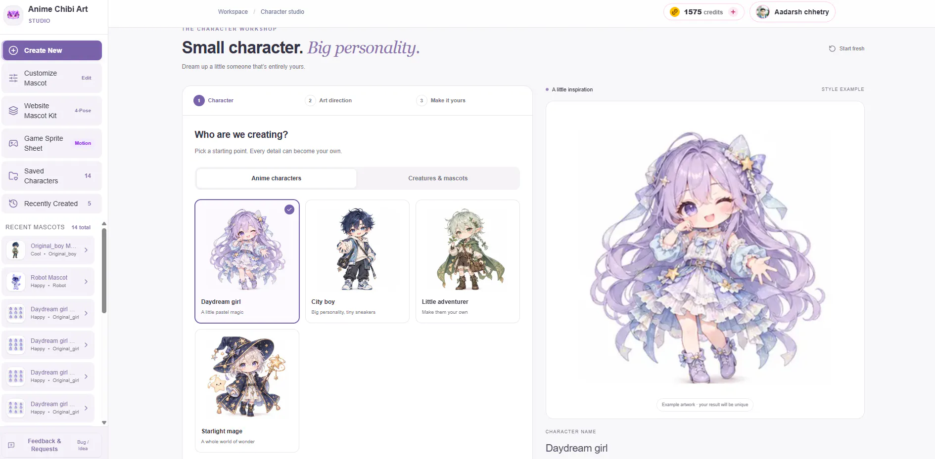 Anime Chibi Art Generator gallery image