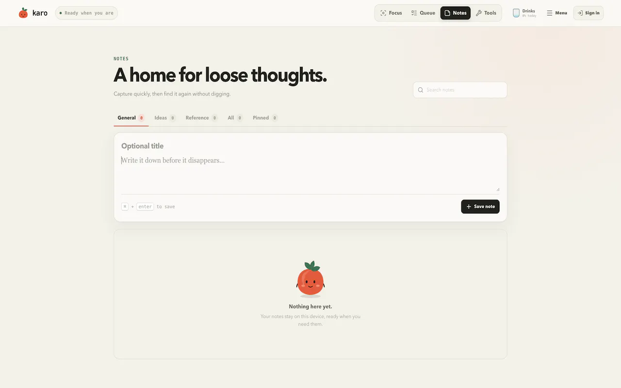 karo screenshot