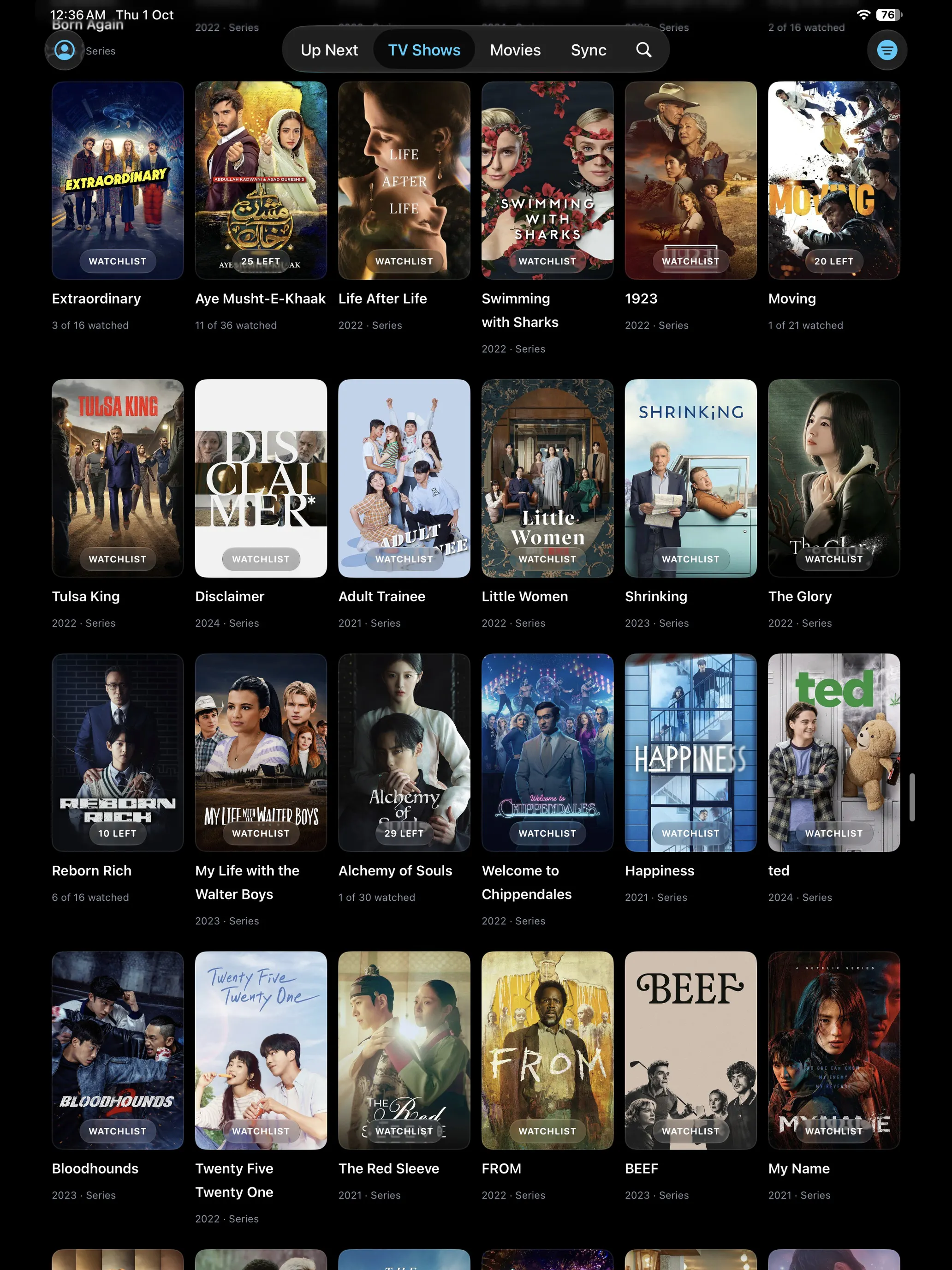 WatchSyncer: TV & Movie tracker gallery image