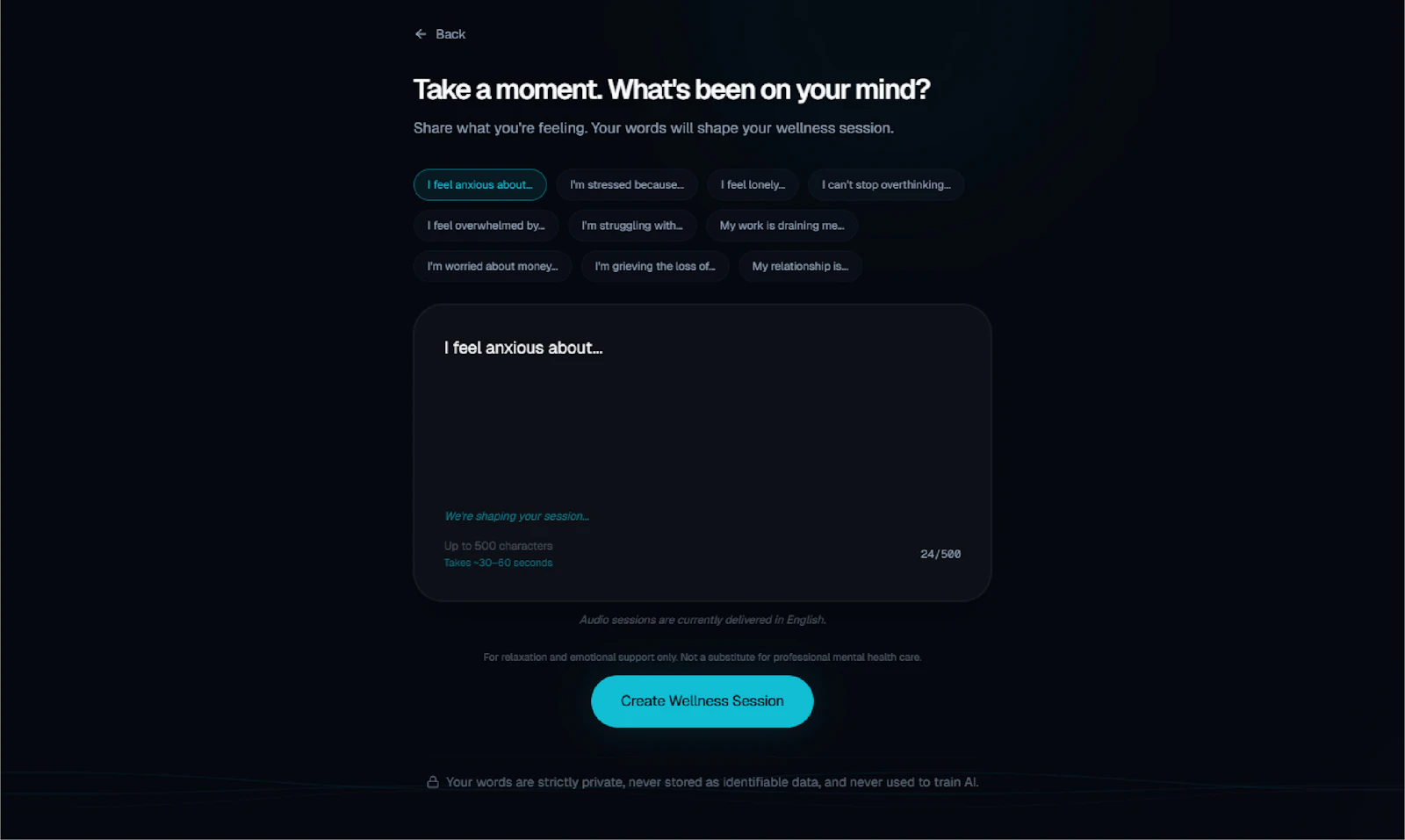 EchoTheta screenshot 2
