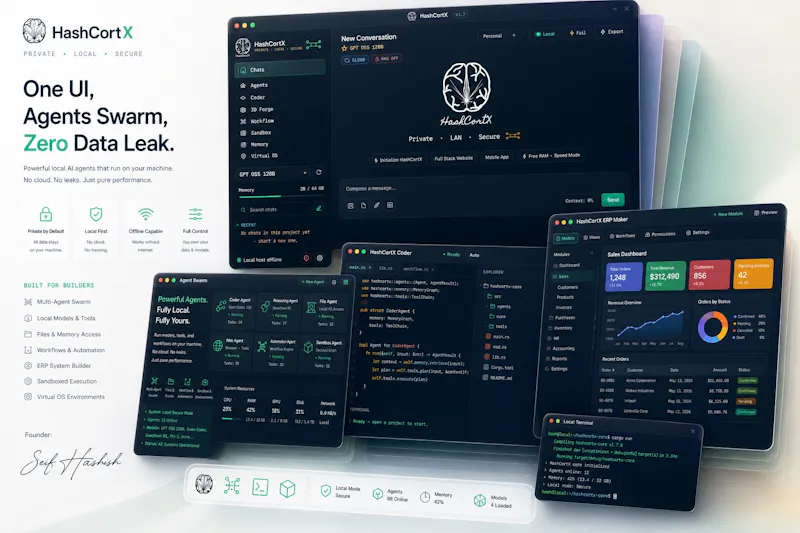 HashCortX screenshot 2
