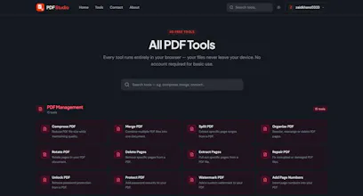 PDF Studio — Free Online PDF Tools gallery image