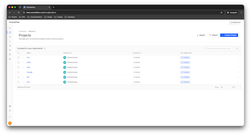 Octaviaflow screenshot 9