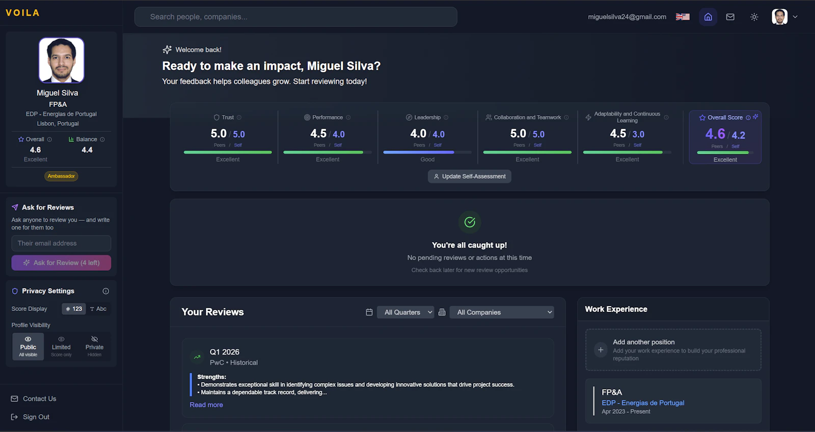 VoilaReview screenshot 1