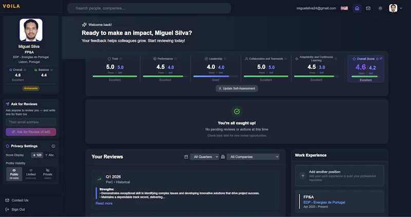VoilaReview screenshot 1