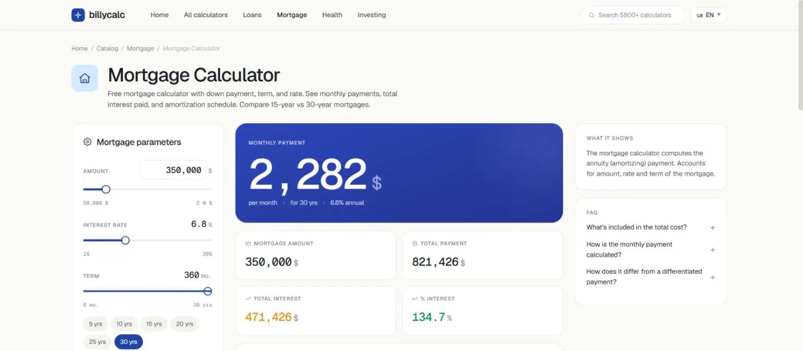 billycalc gallery image