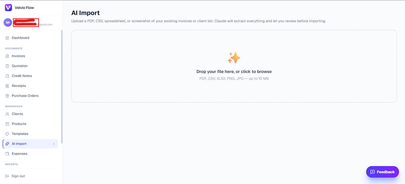 Velvio Flow — Professional Invoicing screenshot 2
