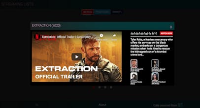 Streaming Lists gallery image