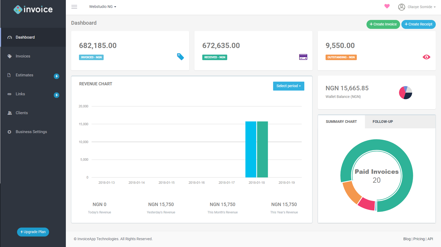 InvoiceApp gallery image