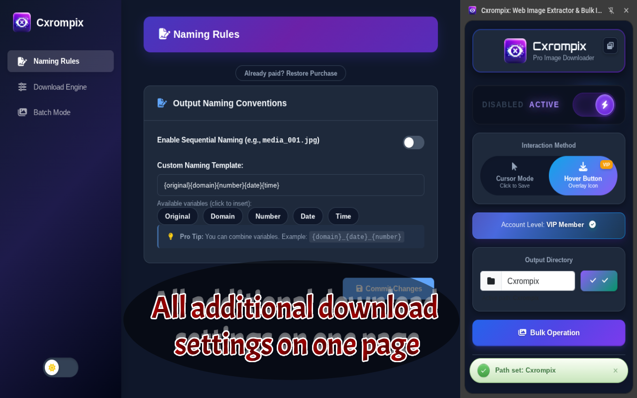Web Image Extractor & Bulk Downloader gallery image