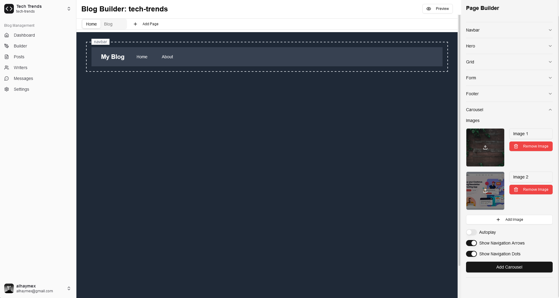 Skype - สร้างบล็อกและจดหมายข่าวที่น่าทึ่งในไม่กี่นาที media 4