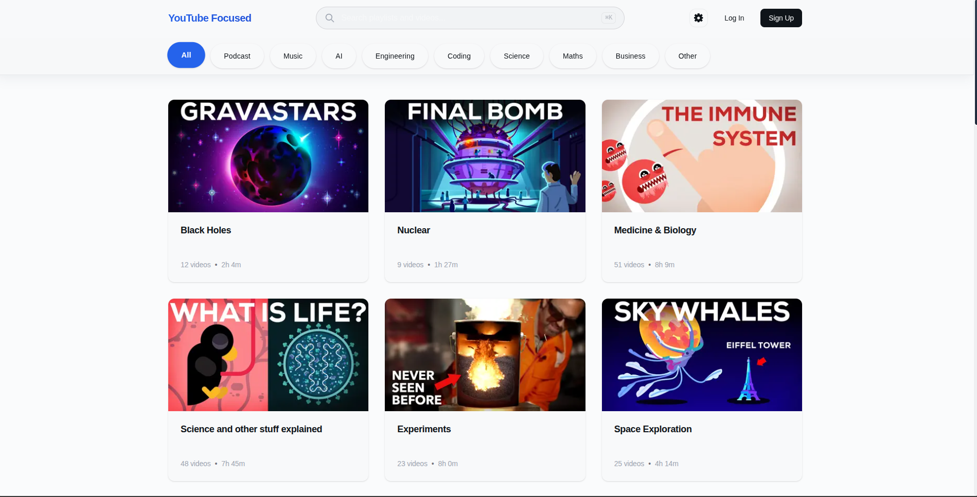 Média YouTube axé - Listes de lecture YouTube sans distraction 1