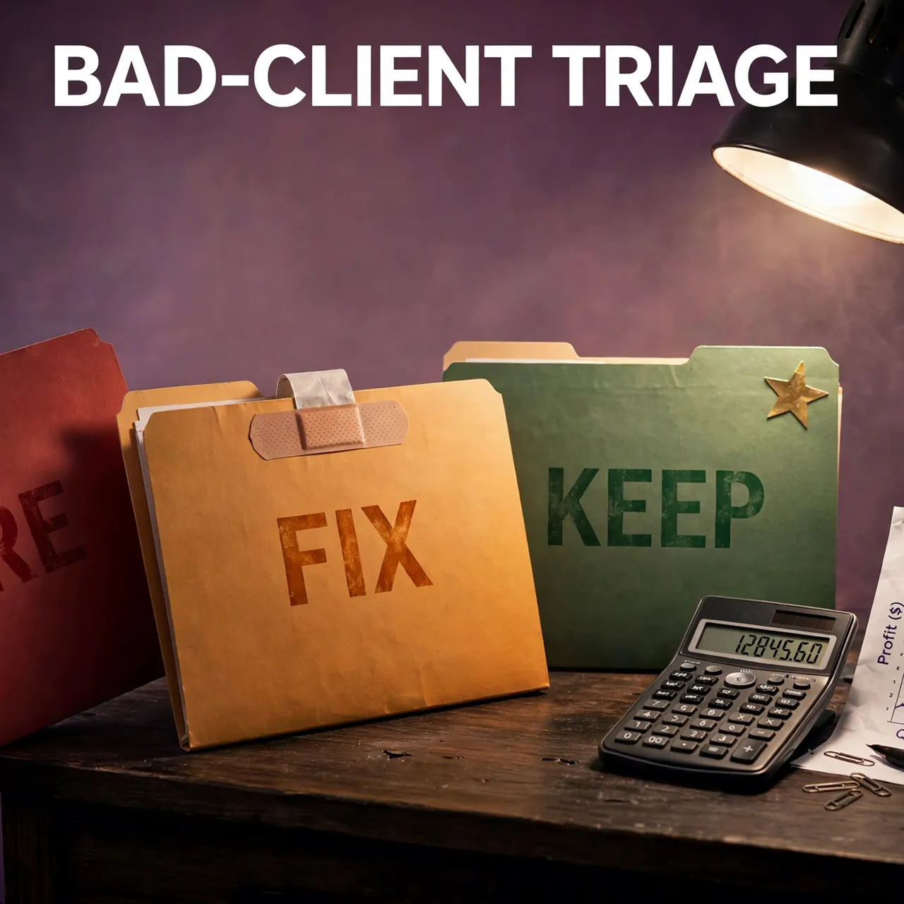 Bad-Client Triage & Firing System