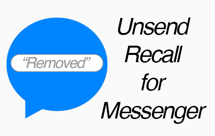 Unsend Recall for Messenger gallery image