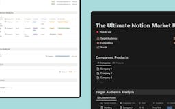 Notion Market Research Template media 3