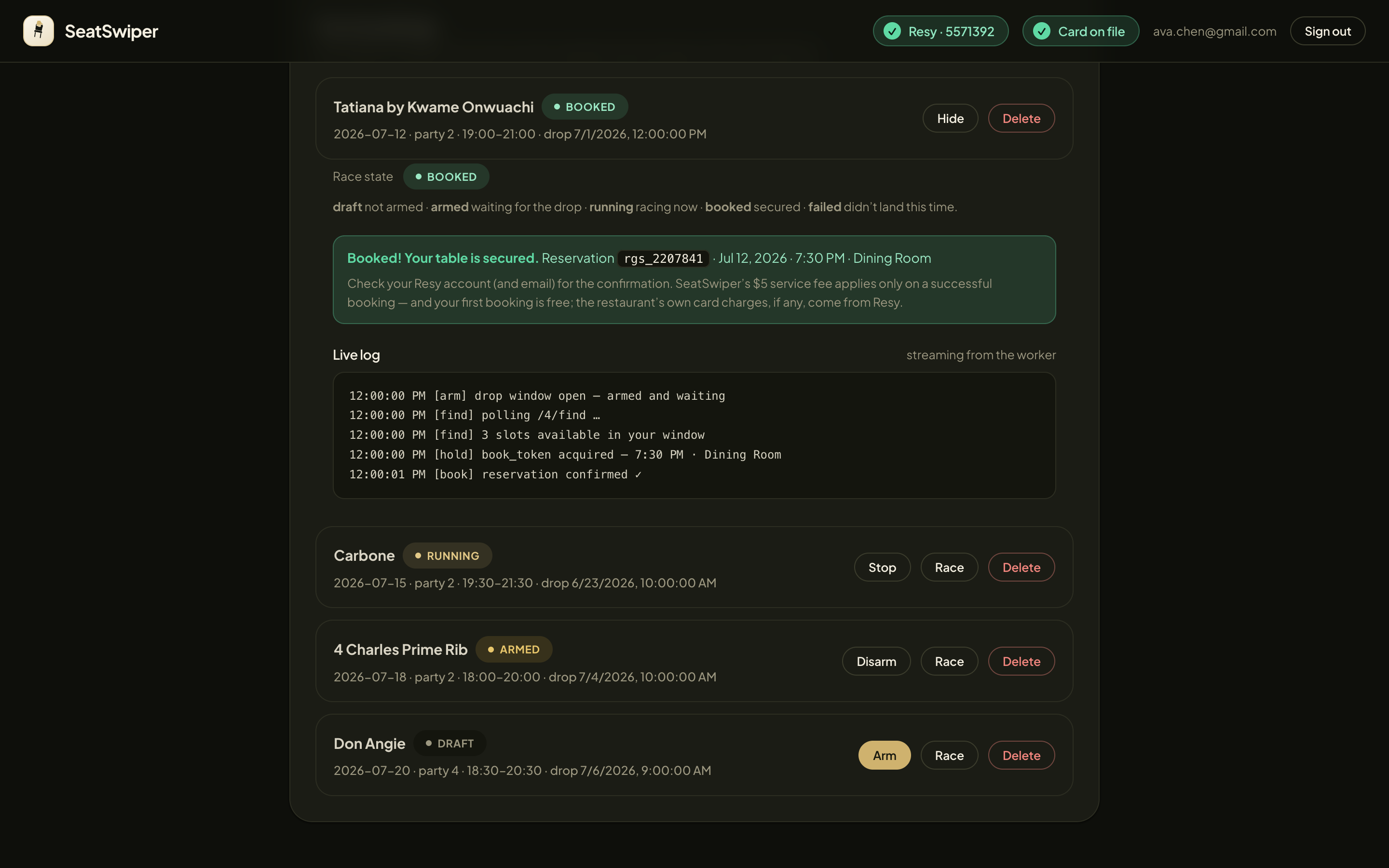 SeatSwiper - Secure  gallery image