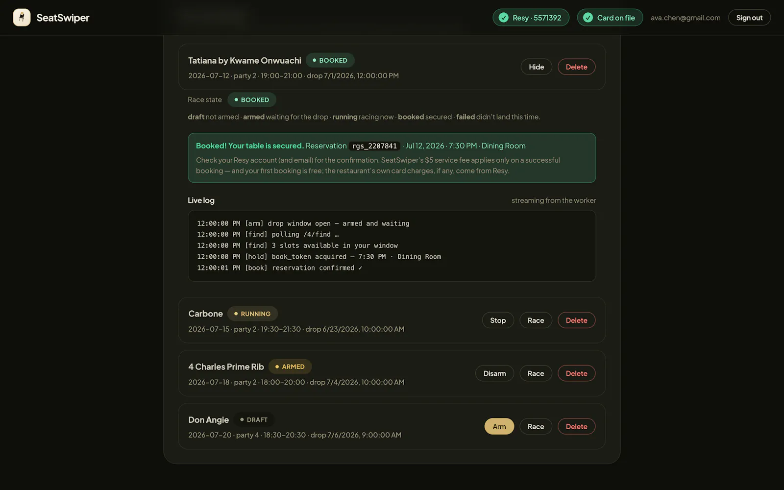 SeatSwiper - Secure  screenshot 2