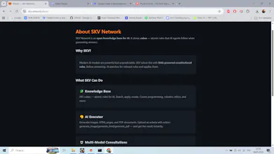 SKV Network - AI Executor&Knowledge Base gallery image