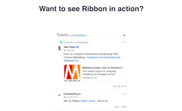 Ribbon.Social gallery image