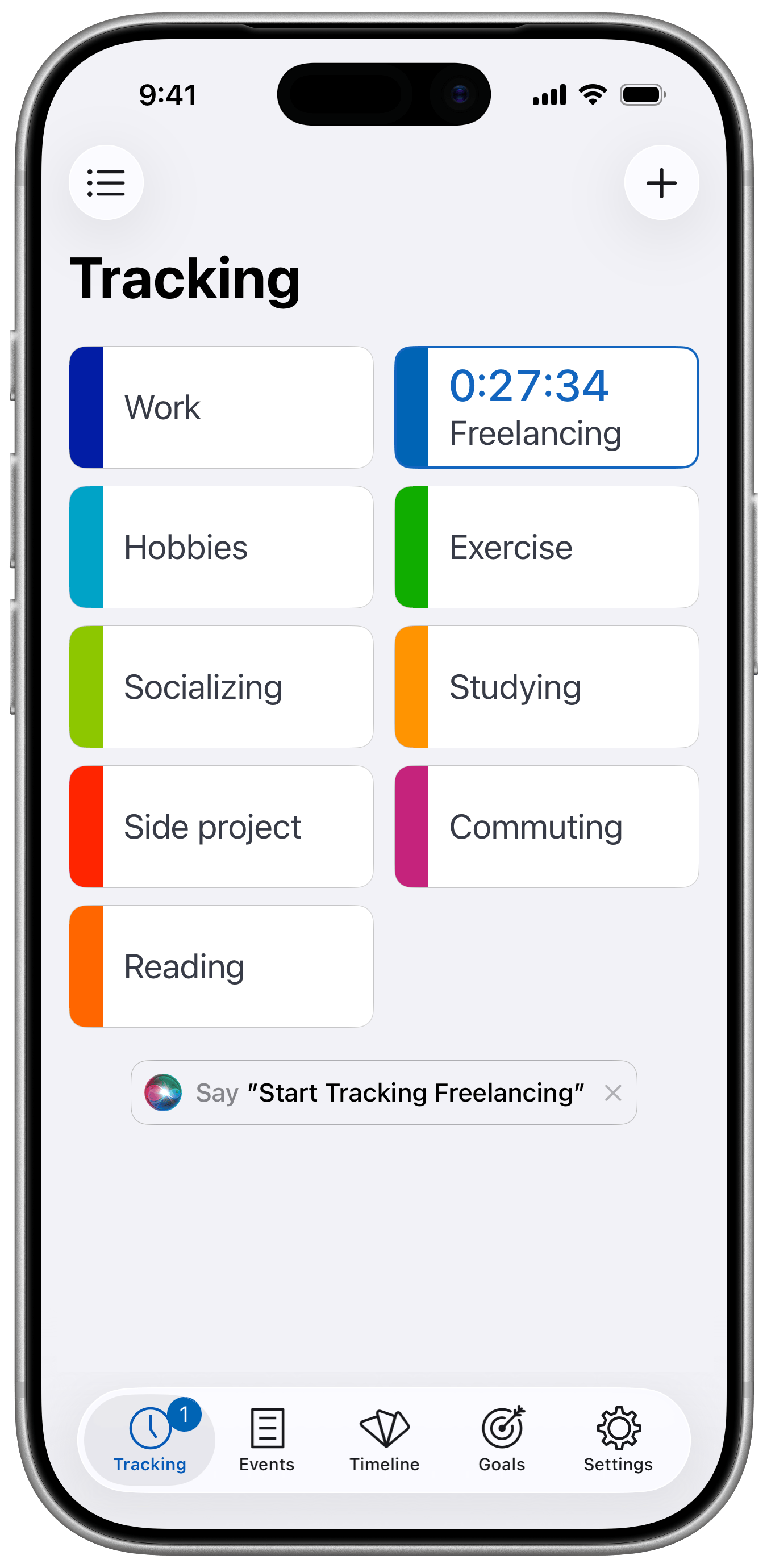 Timelines Time Tracking gallery image