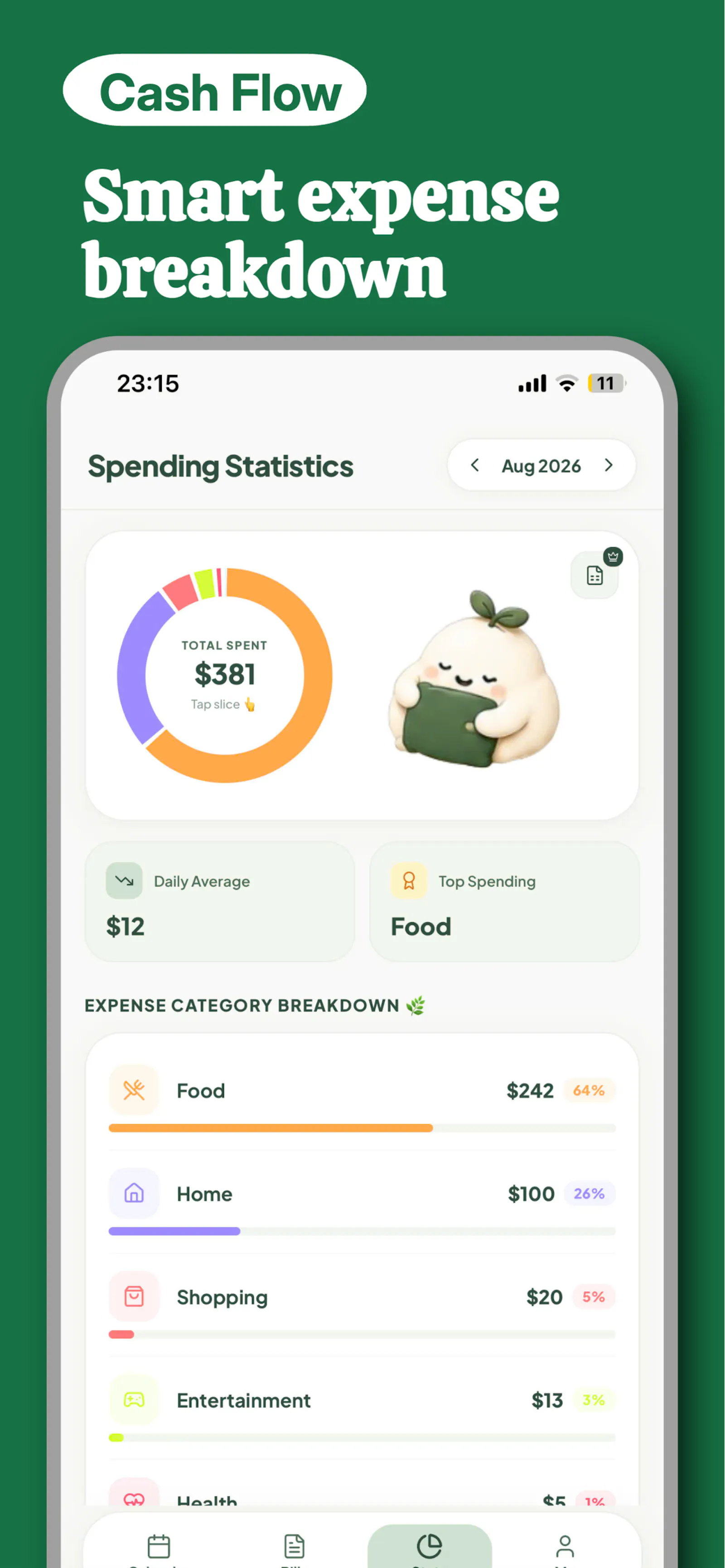 Monii - Money Calendar screenshot 2
