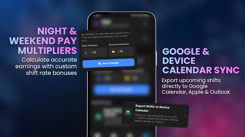 Shift Work Calendar & Roster screenshot 7