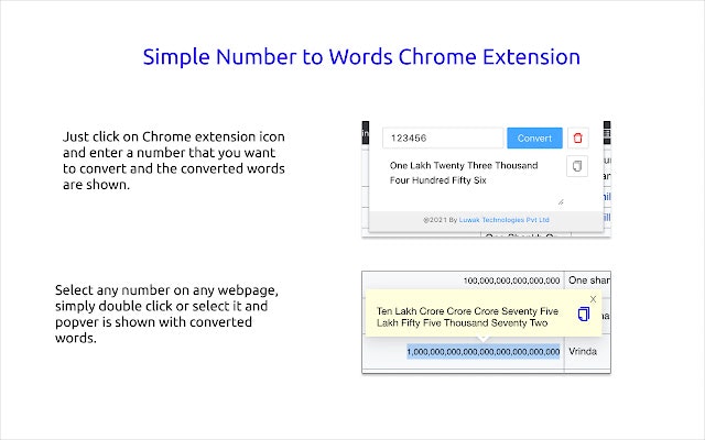 Number to Words