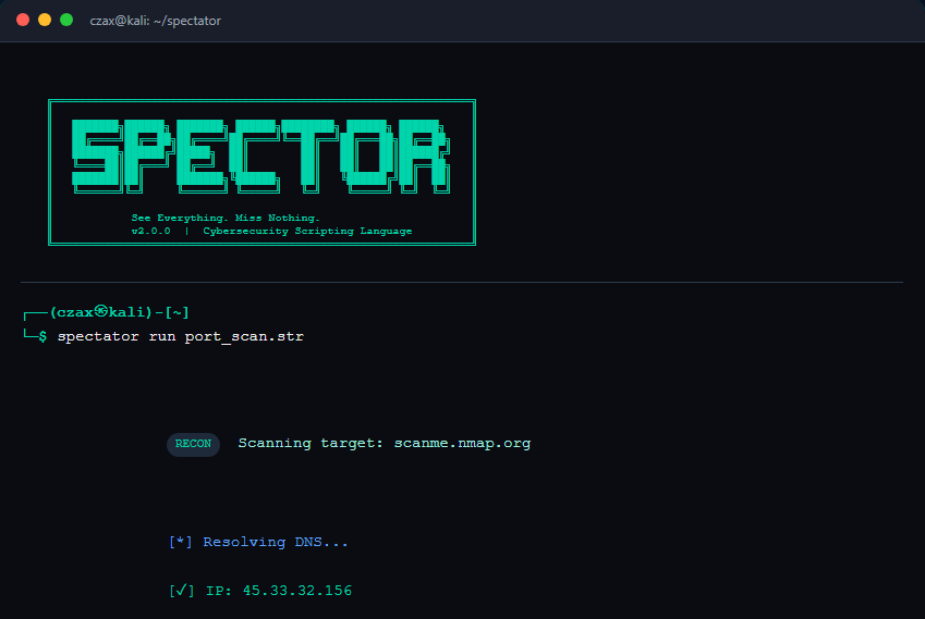 Spectator Language gallery image