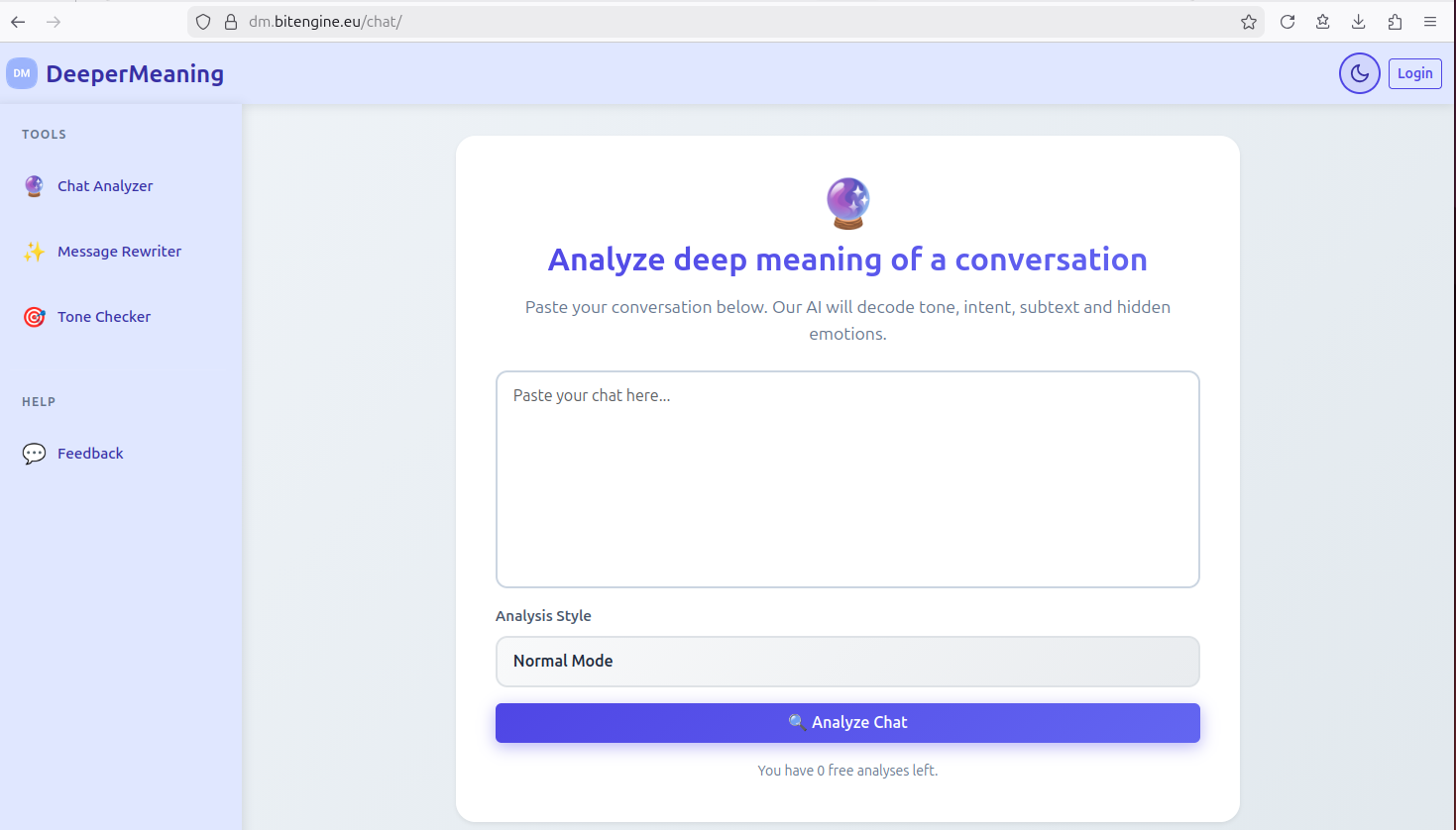 Deeper Meaning  - Screenshot 2 showing product features and functionality