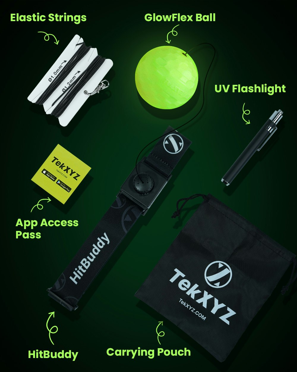 HitBuddy Boxing Reflex Ball gallery image