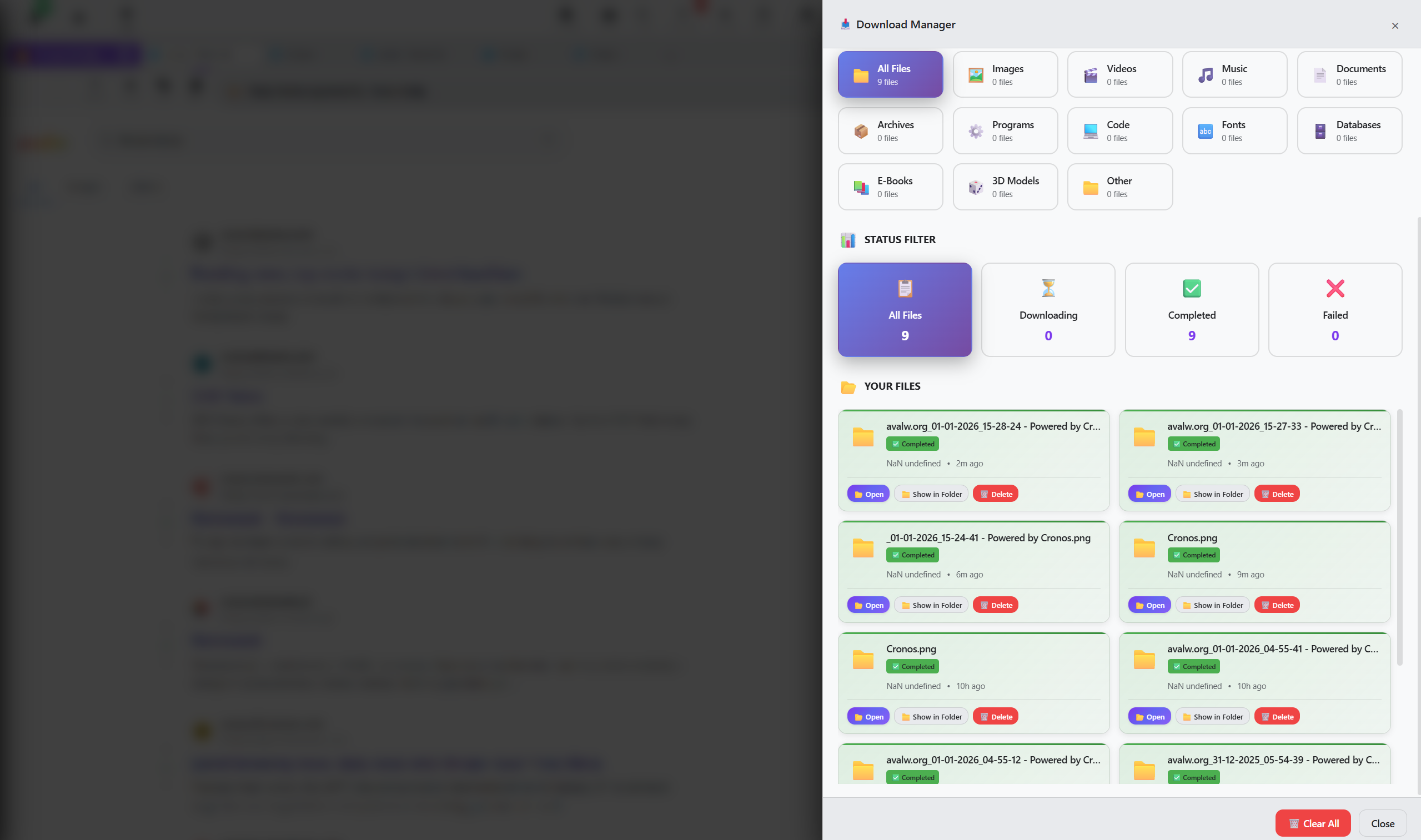 Cronos Browser gallery image