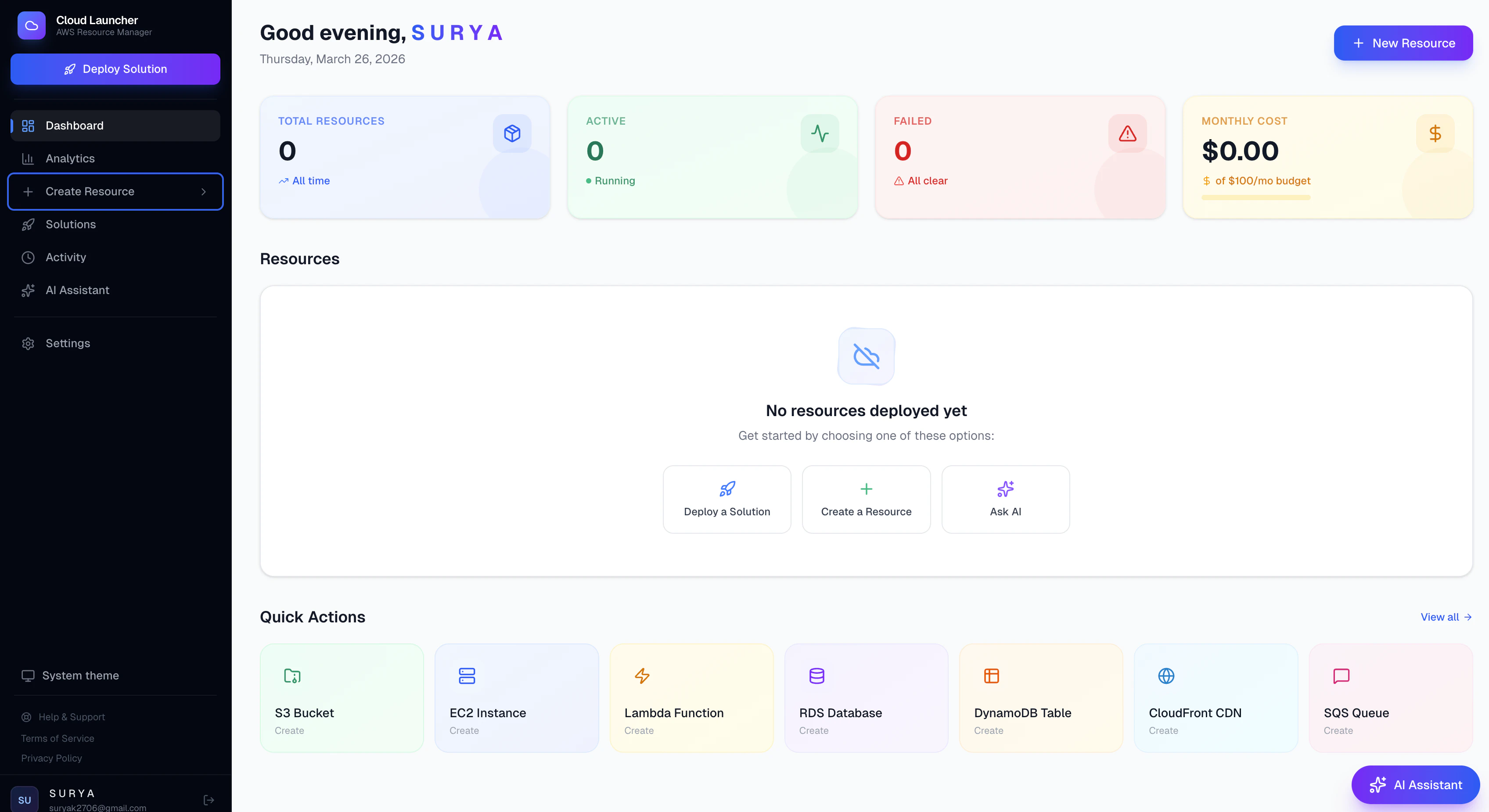 Cloud Launcher screenshot 4