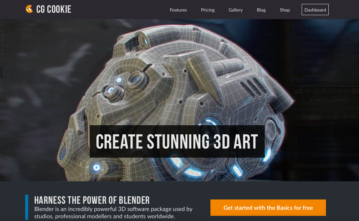 CG Cookie - Learn Blender