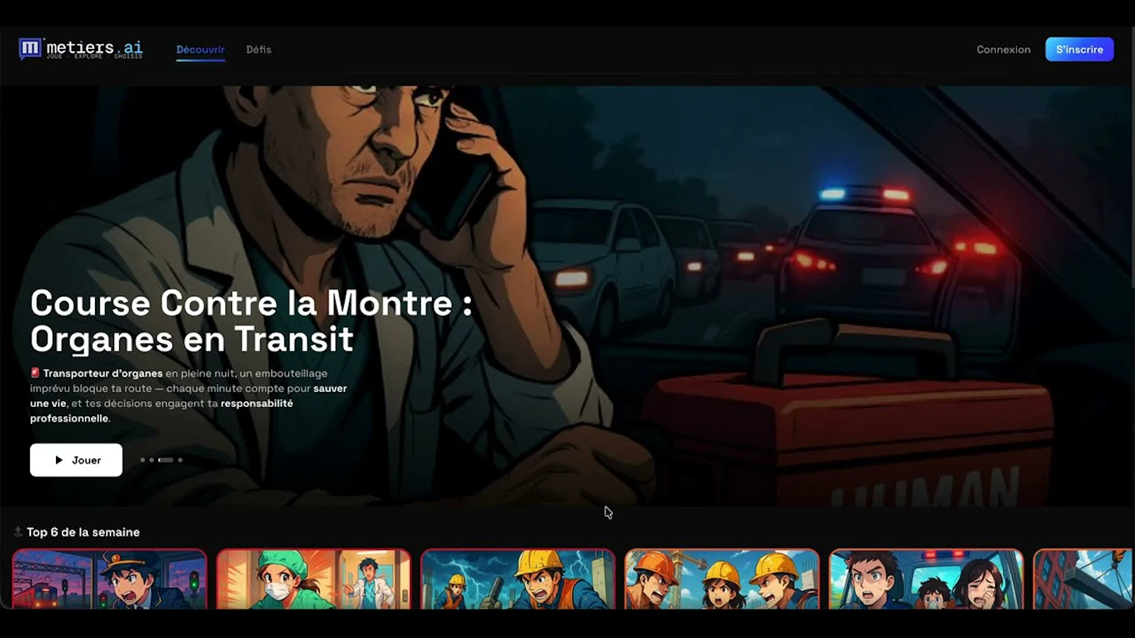 metiers.ai screenshot 1 (video preview)