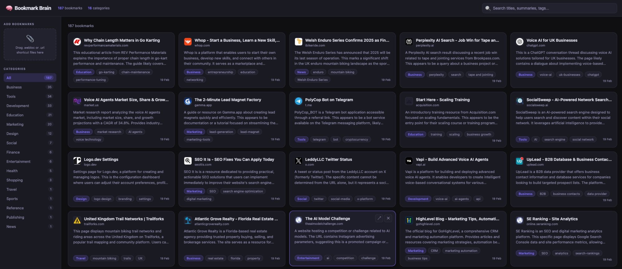 Bookmark Brain gallery image