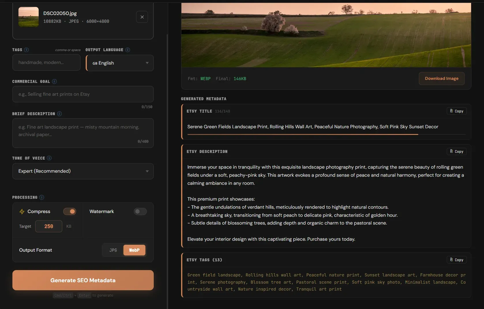 Banner del producto KromaSEO