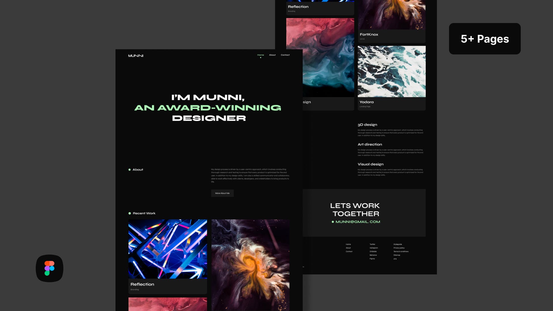 Munni - Portfolio Template media 1