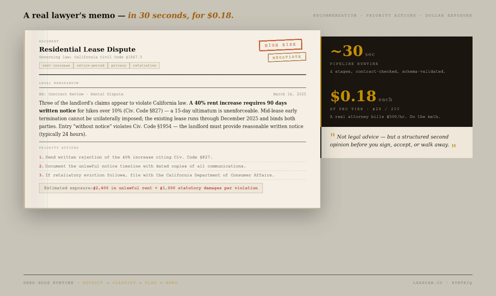 LexScan screenshot 4