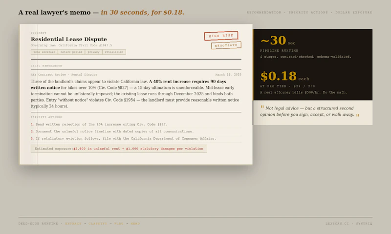 LexScan screenshot 4