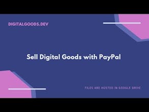 Sell with PayPal and Google Drive gallery image