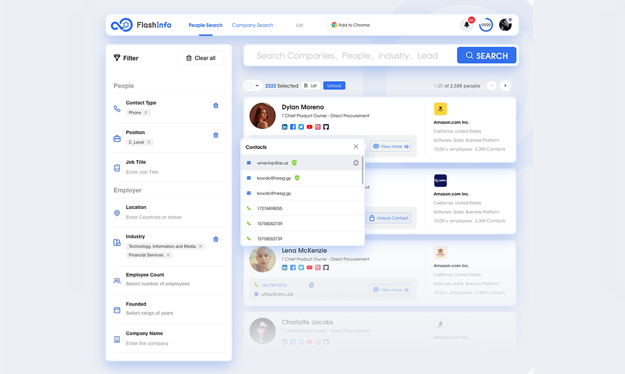 FlashInfo gallery image