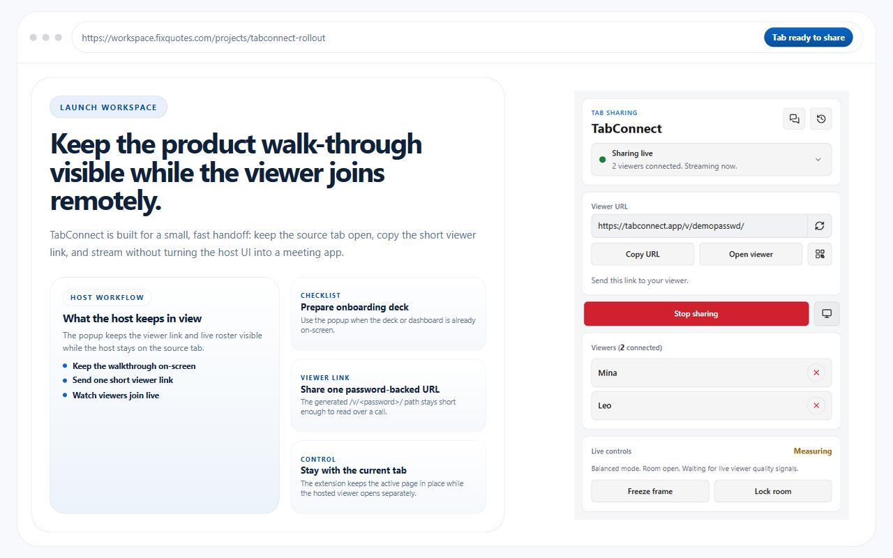 TabConnect gallery image