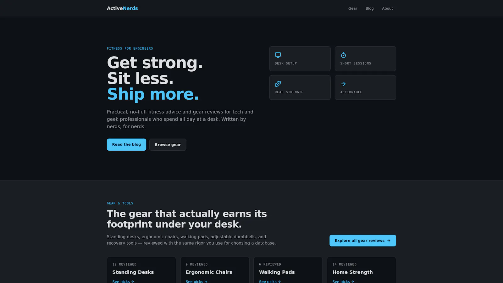 ActiveNerds screenshot 1