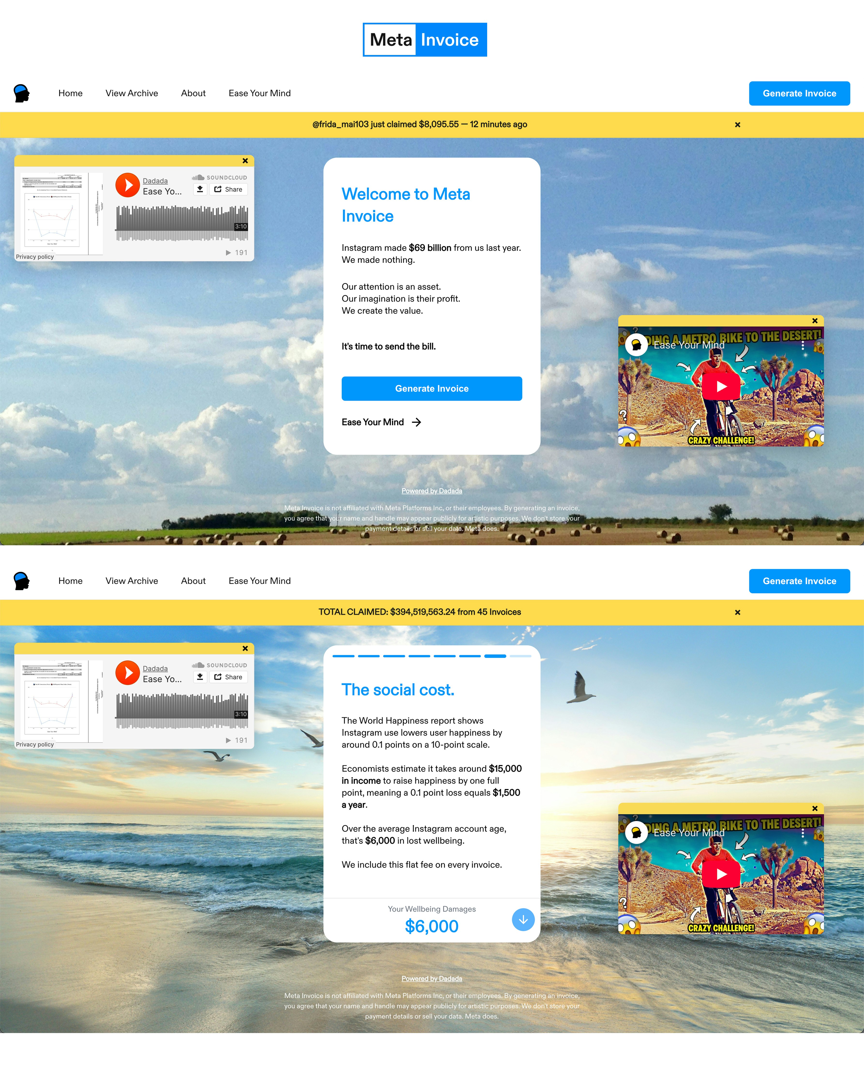 Meta Invoice gallery image
